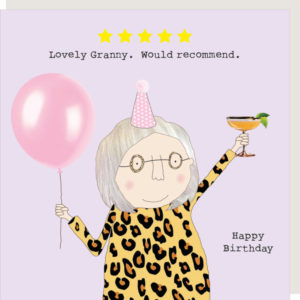 Five Star Granny birthday card